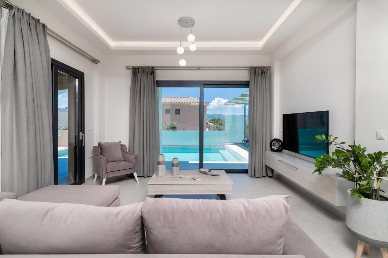 Romanza II Luxury Villa Kalamaki  Bagian luar foto